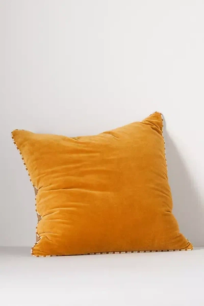 Anthropologie Milo Trova Pillow In Orange