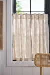 Anthropologie Mindra Striped Cotton Café Curtains, Set Of 2