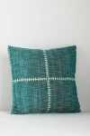Anthropologie Mischa Indoor/outdoor Pillow In Green