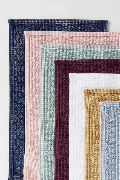 Anthropologie Misona Stonewashed Cotton Bath Mat