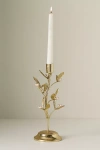Anthropologie Mistletoe Candle Holder In Gold