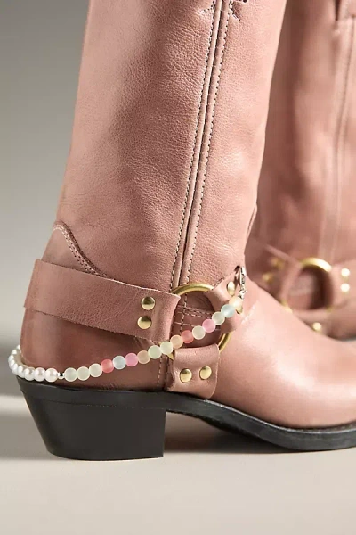 Anthropologie Mixed Long Shoe Charms In White