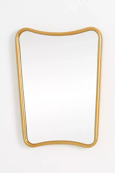 Anthropologie Modernist Petite Gallery Wall Mirror In Gold
