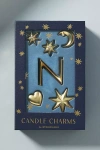 Anthropologie Monogram Candle Charms In Blue