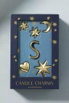 Anthropologie Monogram Candle Charms In Blue