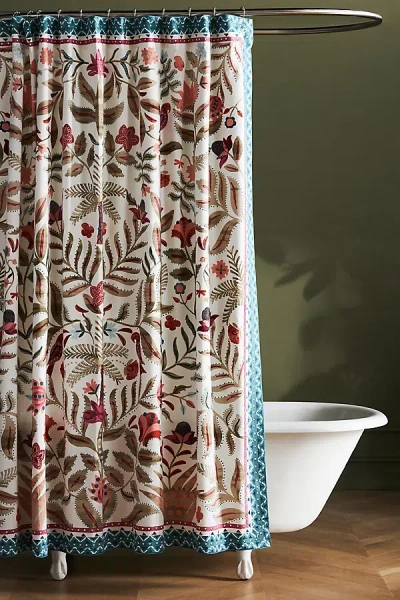 Anthropologie Monolo Shower Curtain In Assorted