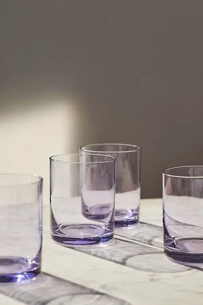 Anthropologie Morgan Double Old Fashioned Glasses, Set Of 4