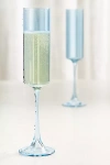 Anthropologie Morgan Flutes, Set Of 4 In Blue
