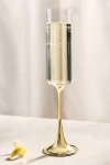 Anthropologie Morgan Metallic Flutes, Set Of 4