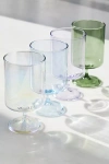 Anthropologie Morgan Short Wine Glasses, Set Of 4 In Transparent