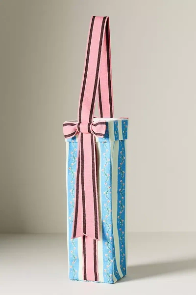 Anthropologie Mother's Day Wine Tote In Multi