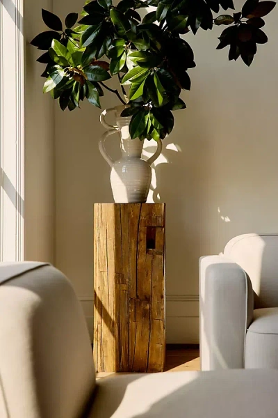 Anthropologie Multi-handle Vase In White