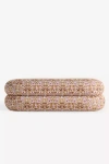 Anthropologie Muntz Cordelia Jacquard Bench In Pink