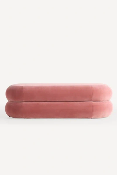 Anthropologie Muntz Velvet Bench