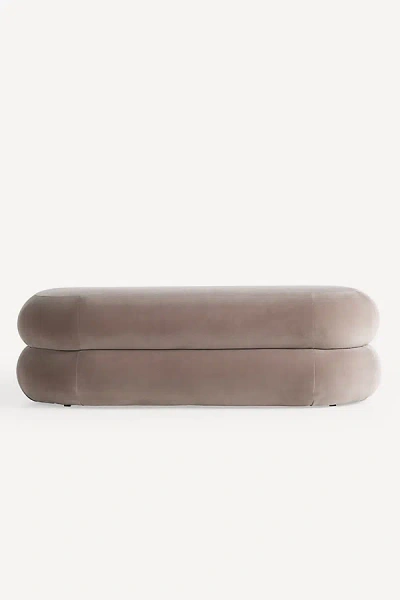 Anthropologie Muntz Velvet Bench