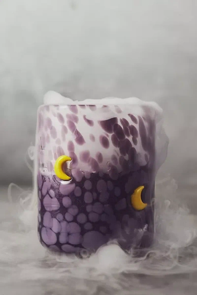 Anthropologie Mystic Icon Juice Glass In Purple