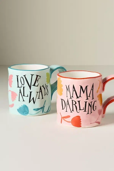 Anthropologie Natalie Ferstendick Mother's Day Mug In Multi