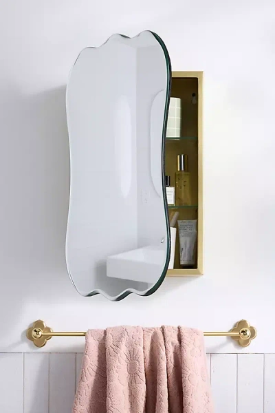 Anthropologie Nathalie Wall Mount Medicine Cabinet Mirror In Multi