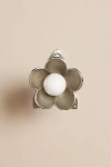 Anthropologie Nena Flower Tieback In Silver