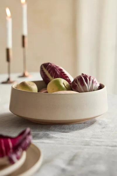 Anthropologie Nika Stoneware Serving Bowl