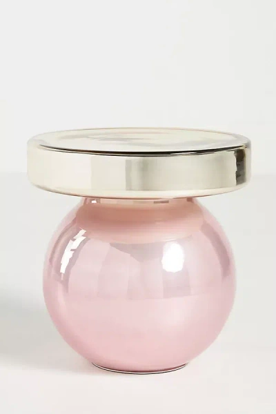Anthropologie Noelle Side Table In Pink