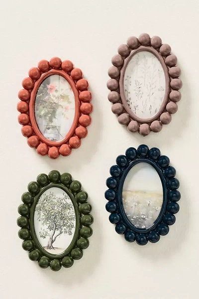 Anthropologie Nora Fridge Frames, Set Of 2 In Multi