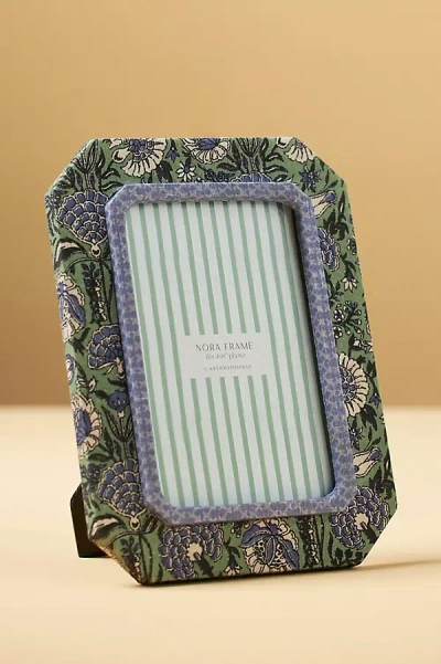 Anthropologie Nora Printed Fabric Picture Frame