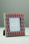 Anthropologie Nora Printed Fabric Photo Frame