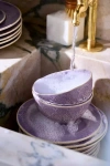 Anthropologie Old Havana Cereal Bowls, Set Of 4 In Purple