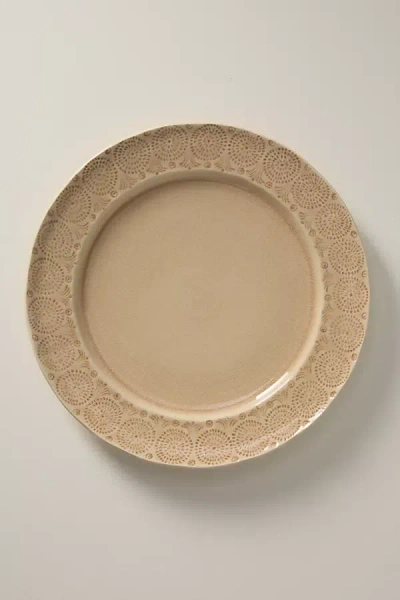 Anthropologie Old Havana Dinner Plates, Set Of 4 In Brown