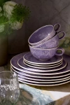 Anthropologie Old Havana Mugs, Set Of 4 In Purple