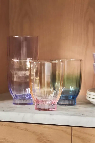 Anthropologie Olsen Juice Glasses, Set Of 4 In Multi