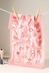 Anthropologie One More Round Tea Towel