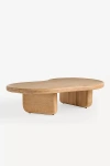 Anthropologie Oona 58" Oak Coffee Table In Neutral