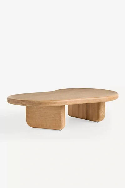 Anthropologie Oona 58" Oak Coffee Table In Neutral