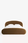 Anthropologie Opal Performance Velvet Pebble Bed In Brown