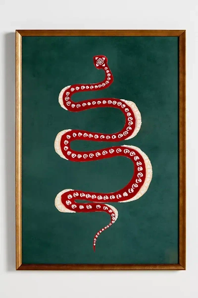 Anthropologie Ophidian Wall Art In Black