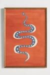 Anthropologie Ophidian Wall Art In Orange