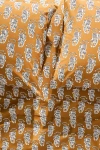 Anthropologie Organic Cotton Percale Printed Sheet Set In Brown