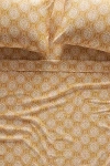 Anthropologie Organic Cotton Sateen Printed Sheet Set