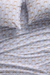 Anthropologie Organic Cotton Sateen Printed Sheet Set In Blue