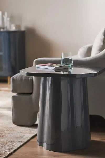 Anthropologie Osaka Side Table In Gray