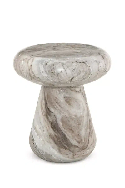 Anthropologie Pablo Indoor/outdoor Round Marble End Table