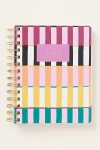 Anthropologie Painted Stripe Pocket-size Planner In Multi