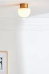 Anthropologie Parker Alabaster Flush Mount