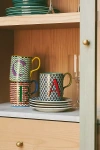 Anthropologie Parker Monogram Mug In Multi