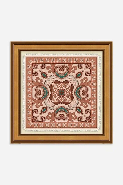 Anthropologie Patterned Pop 15 & 16 Wall Art In Brown