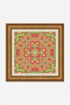 Anthropologie Patterned Pop 7 & 8 Wall Art In Multi