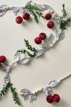 Anthropologie Pearled Cherry Garland In Multi