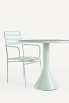 Anthropologie Penelope Indoor/outdoor Dining Chairs, Set Of 2 In Blue